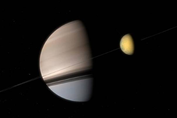 У ученых появилась новая теория о том, как Сатурн приобрел свой наклон 