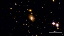 Новое галактическое скопление ошибочно принималось за одну большую галактику