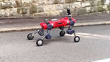 В Швейцарии создали робота-трансформера, способного ходить и ездить