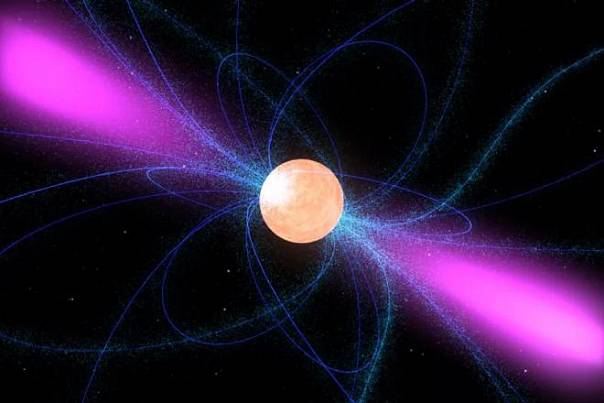 Астрономы обнаружили самое сильное магнитное поле, когда-либо наблюдаемое во Вселенной 