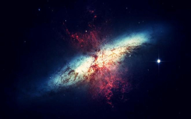 Обнаружены галактики с двумя черными дырами