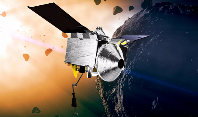 OSIRIS-REx «пожадничал» при заборе грунта с астероида Бенну