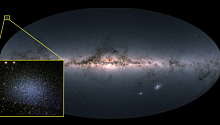 В галактике-спутнике Млечного Пути нашли невероятно массивную чёрную дыру