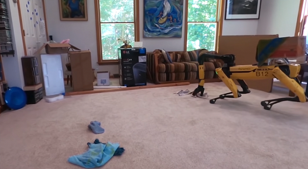 Разработчики из Boston Dynamics показали «домашнего» робо-пса 