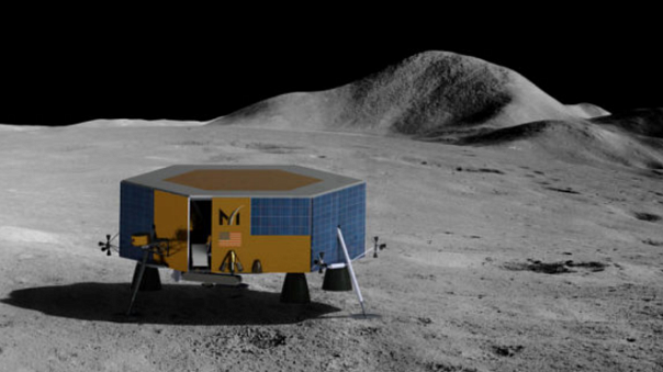 NASA показала зонд XL-1, который доставит грузы на Луну в 2022 году
