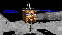 Сегодня ночью японский космический корабль Хаябуса 2 соберет пробы с астероида Рюгу