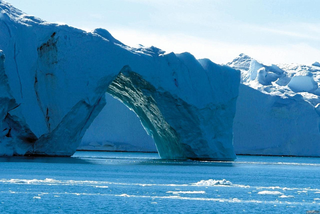 Ледники Гренландии тают в четыре раза быстрее, чем в 2003 году