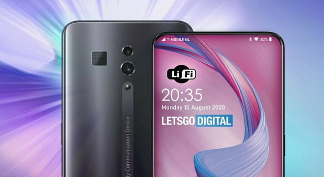 OPPO запатентовала первый смартфон с Li-Fi