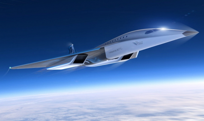 Virgin Galactic показала концепт сверхзвукового самолёта