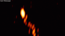 Ученые получили самое близкое изображение струи, извергающейся из черной дыры