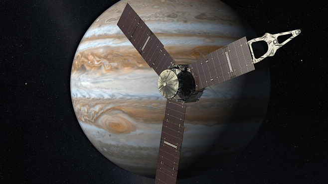 Космический аппарат Юнона на полпути к изучению Юпитера 