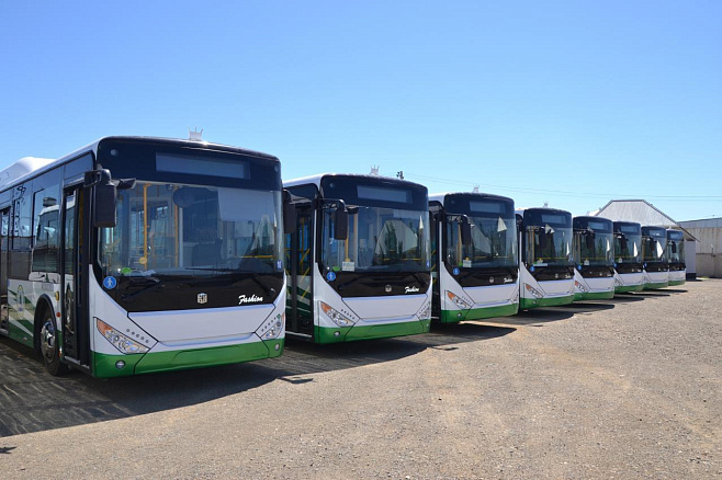 В Петербурге появится 150 автобусов на природном газе