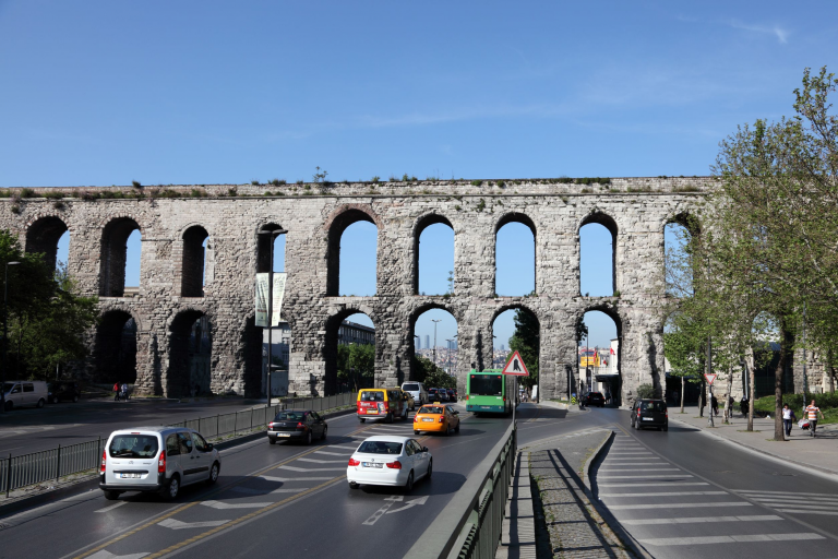 Акведук в Константинополе (современный Стамбул)