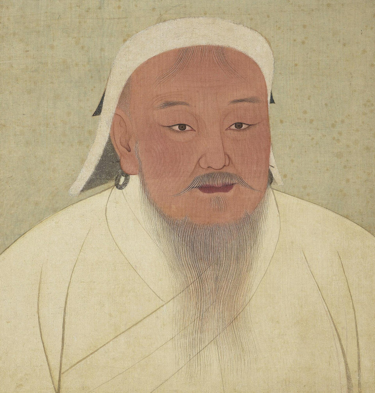 Чингисхан, портрет времен династии Юань