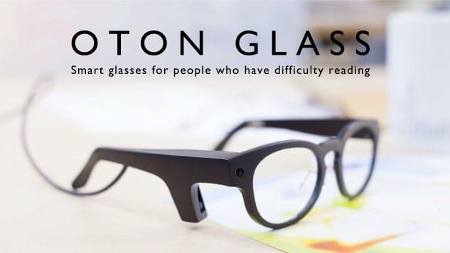 Японцы создают очки для чтения для людей с проблемами зрения
