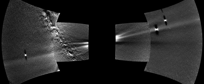 Солнечный зонд «Паркер» получил первое целое изображение пылевого кольца Венеры
