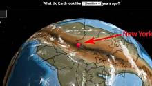 Интерактивная карта покажет, где находился ваш дом 750 миллионов лет назад 