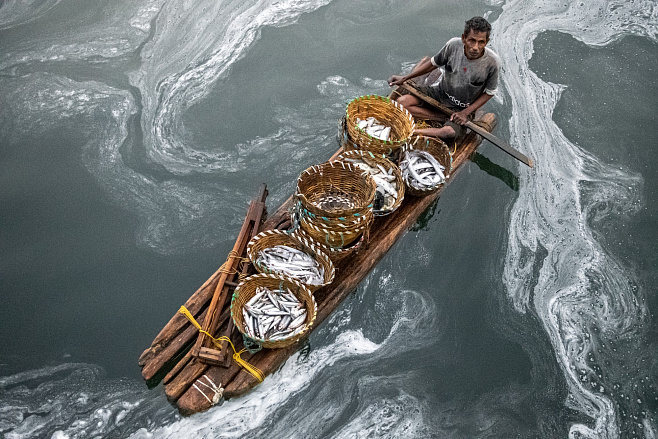 продавец рыбы, Юго-Восточная Азия