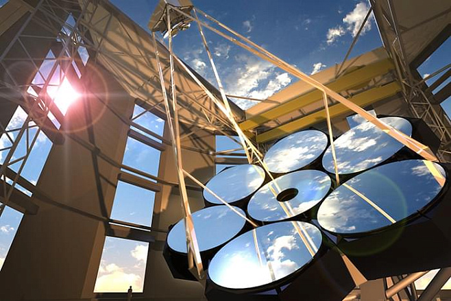 Как изготавливают зеркало для огромного телескопа?