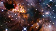 «Хаббл» продемонстрировал эмиссионную туманность Креветка