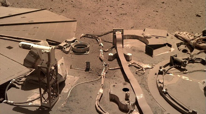 Ровер Insight «умирает» от марсианской пыли