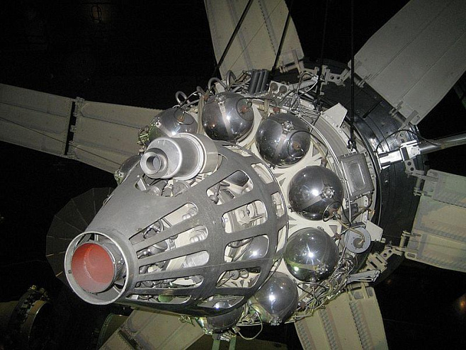 Советский спутник сгорел в атмосфере