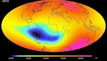 NASA отслеживает огромную растущую аномалию в магнитном поле Земли 
