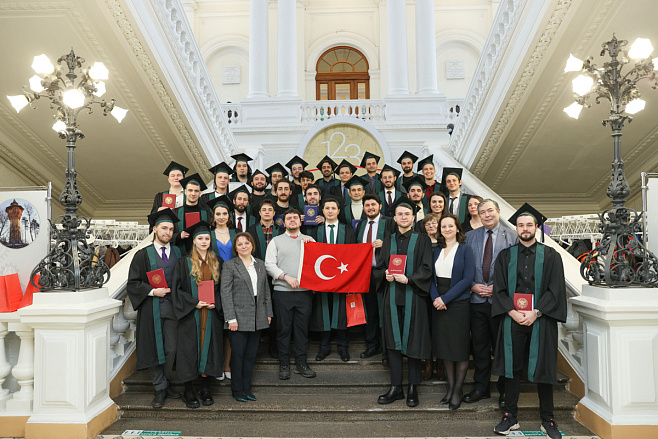 Дипломы получили турецкие студенты, которых готовили для работы на АЭС «Аккую» 