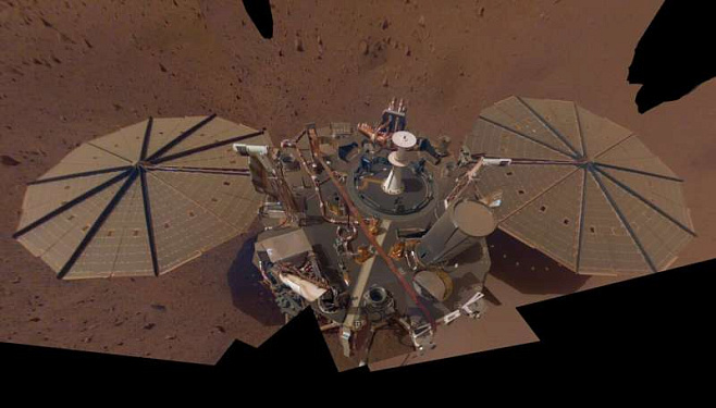 Пылевые штормы Марса заставили InSight погрузиться в спящий режим