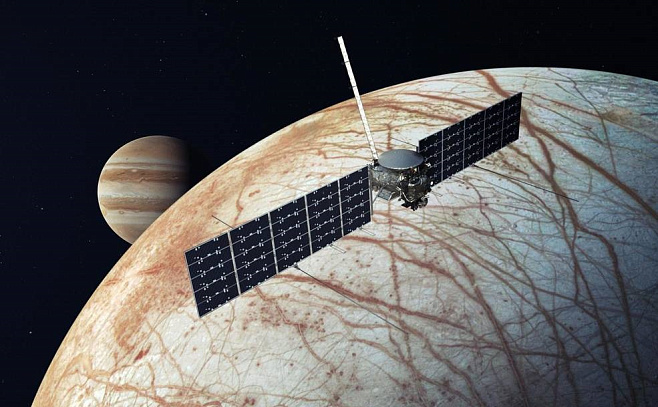 NASA и SpaceX начнут миссию по поиску жизни на спутнике Юпитера в 2024 году