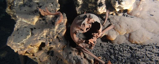 Древние черепа из мексиканской могилы удивили археологов