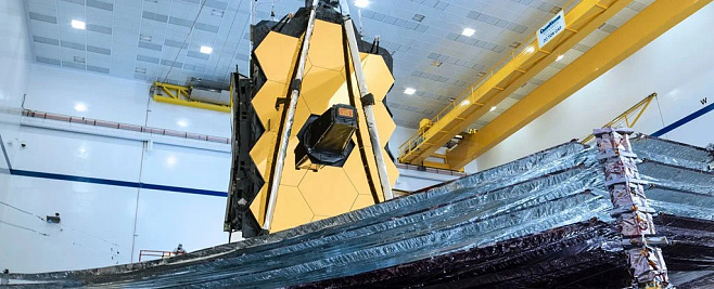 В декабре планируется запуск космического телескопа «Джеймс Уэбб»