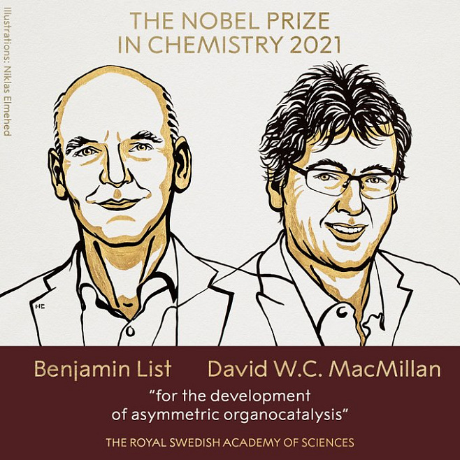 Нобелевская премия по химии присуждена за открытие нового типа катализаторов