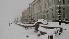 Сколько в Петербурге зимой выпало снега?