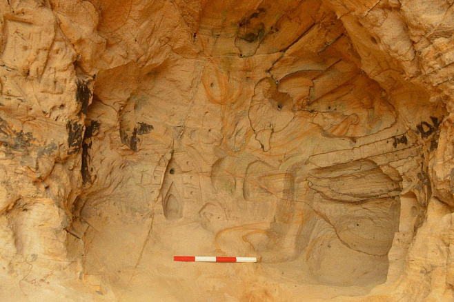 Железнодорожные работники нашли пещеру XIV века