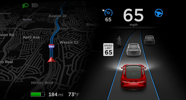 «Автопилот» Tesla научился распознавать знаки ограничения скорости