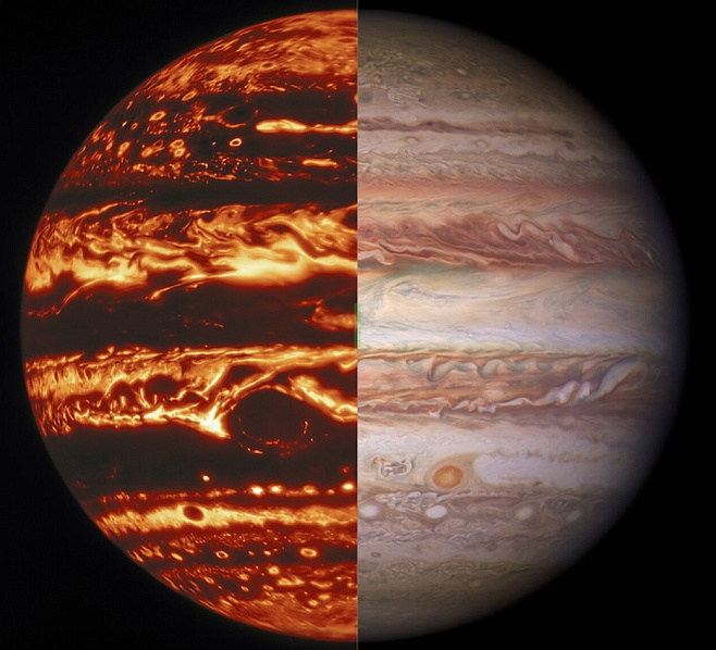Создана трёхмерная карта атмосферы Юпитера