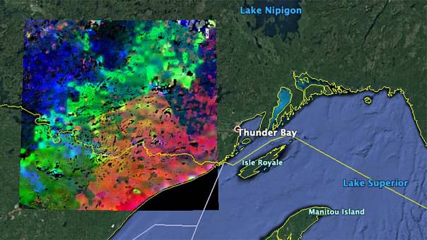 Миссия NASA видит пробуждение растений из космоса