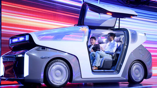 Baidu представила прототип своего первого беспилотного электромобиля