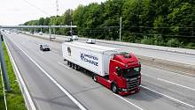 В Германии оборудовали выделенное шоссе для грузового электротранспорта
