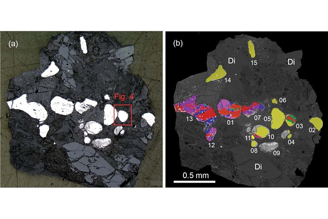 Минерал, который ранее находили только в метеоритах, может возникать и на Земле
