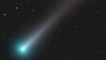 Получено видео кометы Леонард, пролетающей мимо Земли