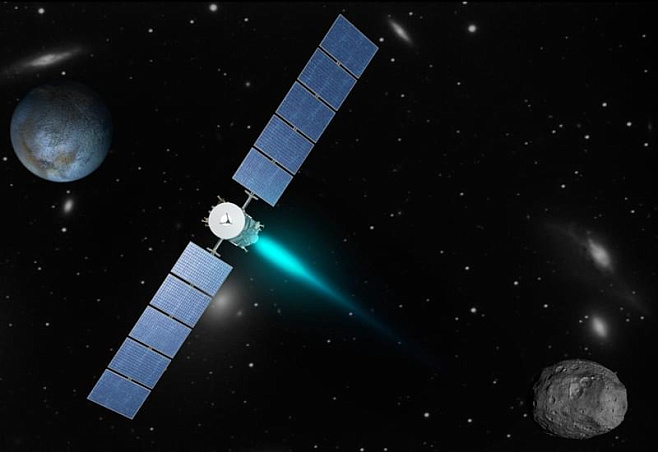 NASA потеряло связь с аппаратом Dawn