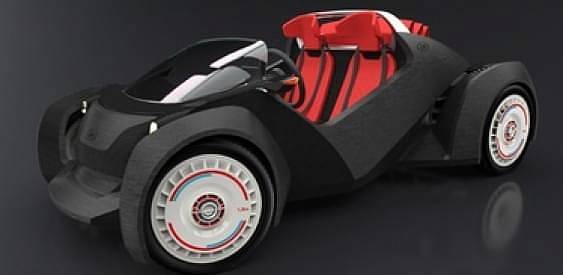 Автомобиль, созданный на 3D принтере