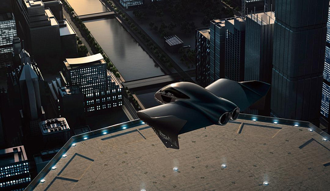 Нам неба мало: найденный патент раскрыл дизайн беспилотного аэротакси от Porche
