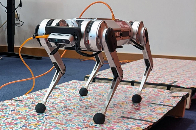 В MIT сконструировали прыгающего робота-гепарда