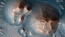 Когда-то на Марсе извергались тысячи супервулканов