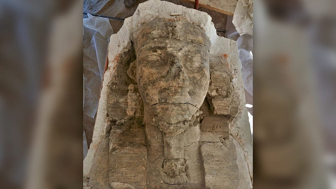 В Египте нашли двух новых сфинксов с лицом Аменхотепа III