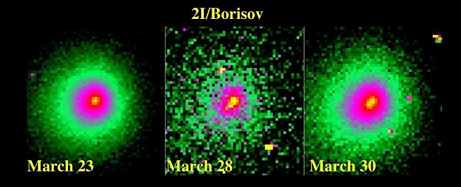 «Хаббл» подтвердил распад межзвездной кометы 2I/Борисова