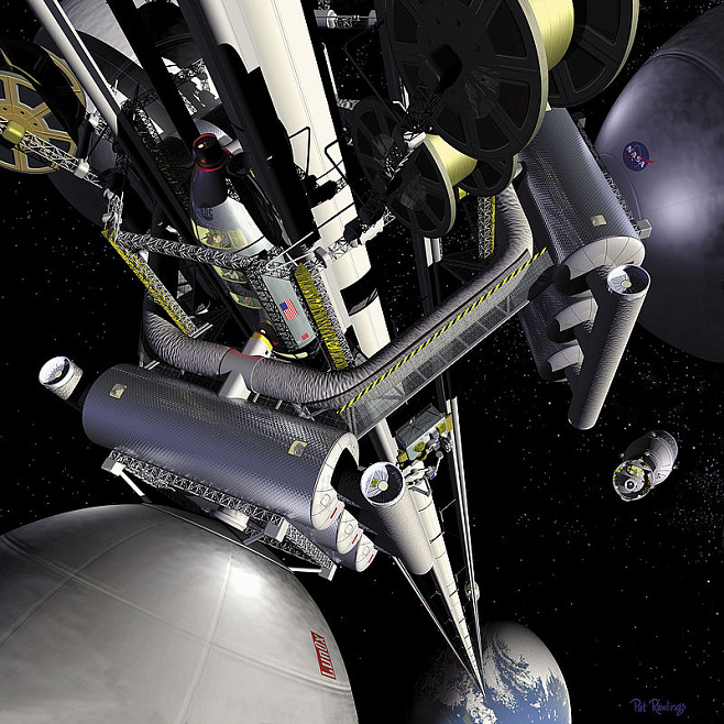 Вскоре могут быть созданы первые космические лифты